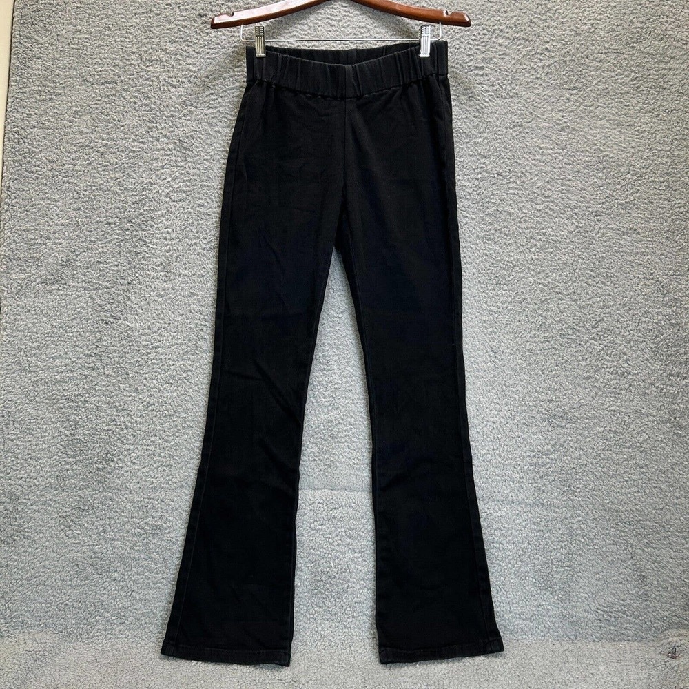 Soft Surroundings Pants Womens XS Black Jeggings Pull On‎ Elastic Waist Stretch
